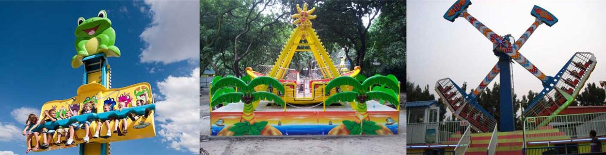 Exciting Amusement Park Rides For Sale In Powerlion Factory